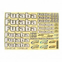 Futaba Systems Decal Sheet for Car for Building Materials