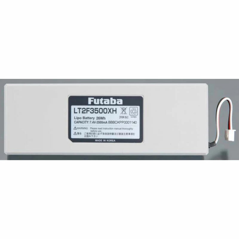 Futaba Systems LiPo 2S 7.4V 3500mAh Transmitter Battery 18MZ for Batteries 3 Futaba Systems LiPo 2S 7.4V 3500mAh Transmitter Battery 18MZ for Batteries