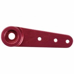 Futaba Systems Single Aluminum Horn Red 1" for Servo Parts & Accessories